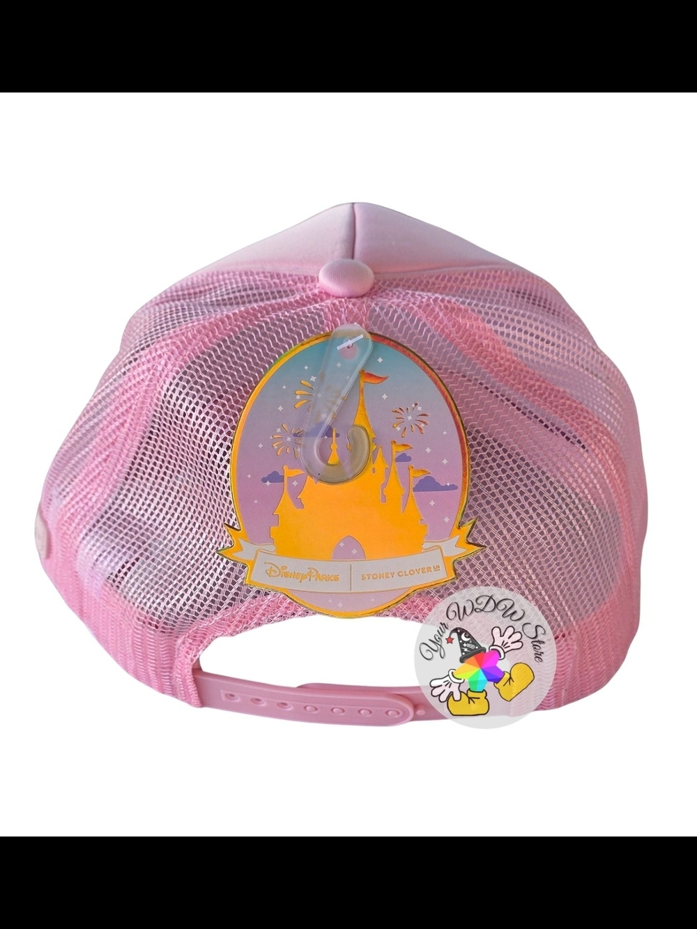 Disney Stoney Clover Lane Hat - Walt Disney World - PINK NWT - Picture 3 of 3